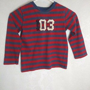 Genuine kids Boys shirt size st blue and red 100%